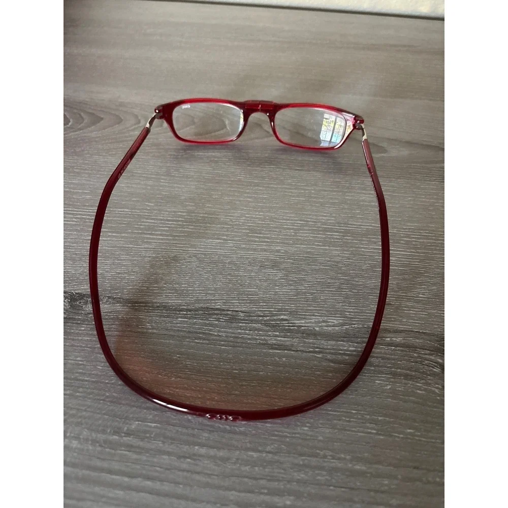 CliC Magnetic Front Connection Read‎ Glasses FRAMES Adjustable Neck Wrap Readers